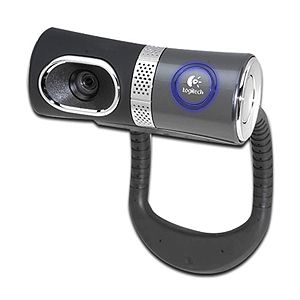 Logitech QuickCam Ultra Vision Special Edition Black Webcam (960 000016)   1.3 Megapixel, Built In Microphone, USB 2.0