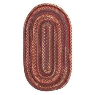 Capel Eaton 0442QS Braided Rug   Country Red