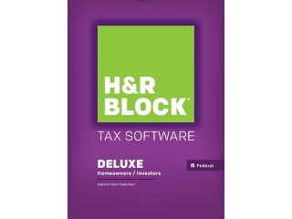 H&R BLOCK Tax Software Deluxe + State 2015   Mac 