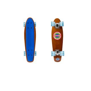 Kryptonics Wood Torpedo Complete Skateboard 22.5 Inch   Mahogany    Bravo Sports