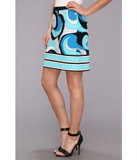 michael michael kors engineered deco swirl skirt