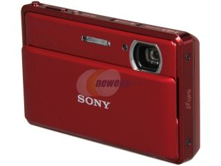 SONY DSC TX100V Red 16.2 MP 4X Optical Zoom 25mm Wide Angle Digital Camera