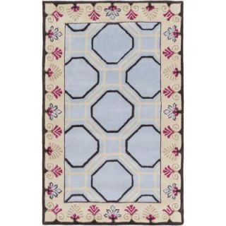 Surya Bordeaux Slate 5 ft. x 8 ft. Indoor Area Rug BRD6012 58