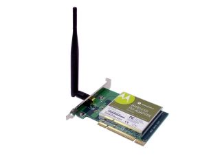 MOTOROLA WPCI810G Wireless Adapter IEEE 802.11b/g PCI Up to 54Mbps Wireless Data Rates