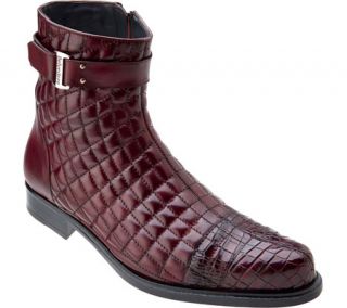 Mens Belvedere Libero Quilted Caiman Ankle Boot