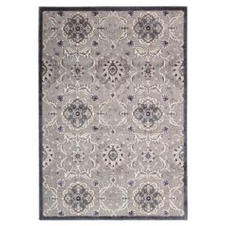 Nourison Graphic Illusions Ivory Floral Area Rug