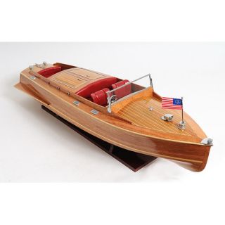 Chris Craft Runabout Model Boat by Old Modern Handicrafts