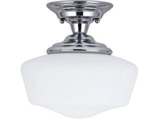 Sea Gull Lighting Fluorescent Academy Small Semi Flush Mount   77436BLE 782