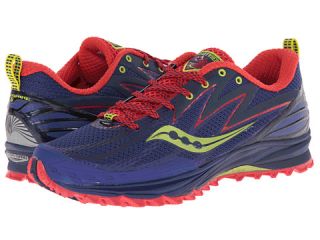 Saucony Peregrine 5 Purple Red Green