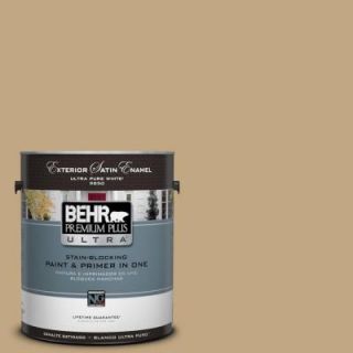 BEHR Premium Plus Ultra 1 gal. #N290 5 Pocket Watch Satin Enamel Exterior Paint 985401