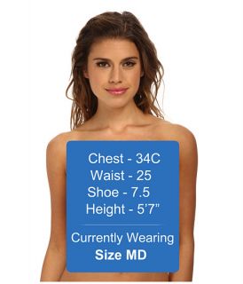 MIKOH SWIMWEAR Huahine Strapless Structured Bra Top