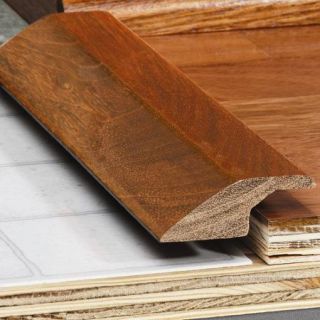 Moldings Online 0.67'' x 2.38'' x 78'' Pecan Overlap Reducer