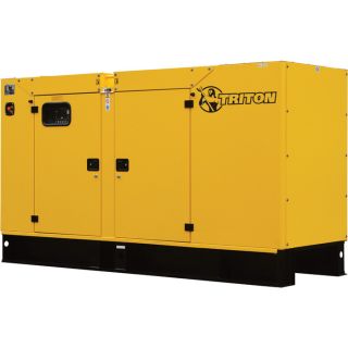 Triton Commercial Diesel Generator — 80 kW, Perkins Engine, 120/208 Volts, Model# TP-P80-T3-60-UL  Commercial Generators