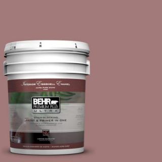 BEHR Premium Plus Ultra 5 gal. #ICC 108 Brandied Apple Eggshell Enamel Interior Paint 275305