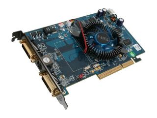 HIS Radeon HD 2600PRO DirectX 10 H26PF512ANP 512MB 128 Bit GDDR2 AGP 4X/8X HDCP Ready Video Card