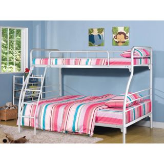 Serta Twin over Full Bunk Bed, White
