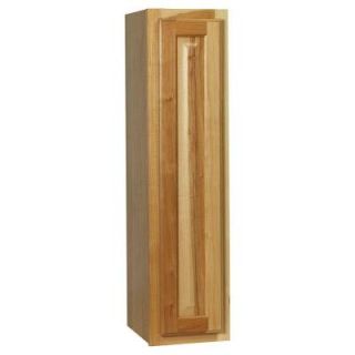 Hampton Bay 9x36x12 in. Hampton Wall Cabinet in Natural Hickory KW936 NHK