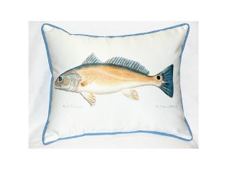 Betsy Drake HJ012 Red Drum Art Only Pillow 15"x22"