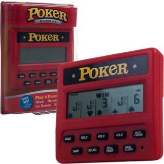 RecZone Electronic Handheld 5 in 1 Poker Game