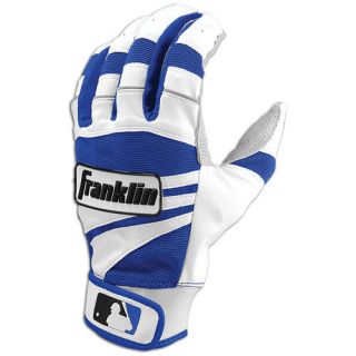 Franklin Shok Sorb II Pro Batting Gloves   Mens   Baseball   Sport Equipment   Pearl/Royal