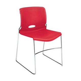 HON Olson Stacker High Density Stacking Chair, Cherry, 4/Carton (HON4041CR)