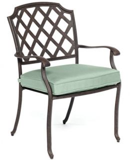 Nottingham Cast Aluminum Outdoor Dining Chair   Furniture