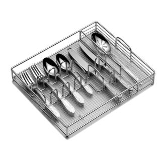 Pfaltzgraff Mirage Frost 45 piece Flatware Set