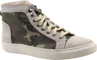 Mens Testosterone Too Day   Camo Leather/Off White Suede