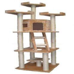 Go Pet Club 78 inch Condo House Cat Tree Furniture   13043766