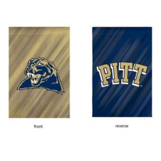Fan Essentials 1 ft. x 1 1/2 ft. University of Pittsburgh 2 Sided Garden Flag ZHD14S961R