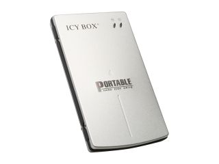 ICY BOX IB 250StU Aluminum 2.5" Silver SATA Mini USB 2.0 Pocket sized External Enclosure