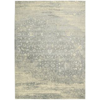 Luminance Silver Area Rug by Nourison