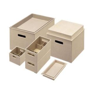 Rubbermaid Bento Loose Linen Storage Box Set (8 Piece) 1817175