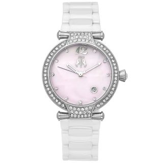 Jivago Womens White Bijoux Watch   15535213   Shopping