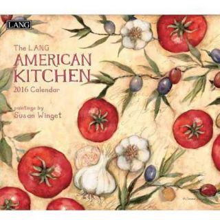 Lang American Kitchen 2016 Wall Calendar