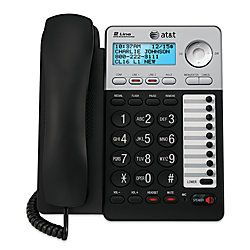 AT T ML17929 2 Line Corded Speakerphone With Caller IDCall Waiting Black
