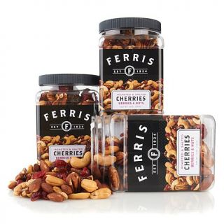 Ferris Company (3) 1 lb. Jars Cherry, Berry and Nut Mix   Roasted and Salted   6174502
