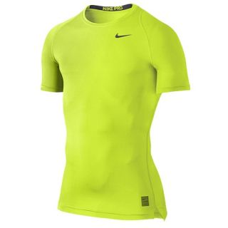 Nike Pro Cool Compression S/S Top   Mens   Training   Clothing   Obsidian/Dark Grey