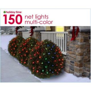 Holiday Time Net Christmas Lights Multi, 150 Count