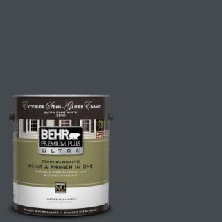 BEHR Premium Plus Ultra Home Decorators Collection 1 gal. #HDC WR14 4 Winter Coat Semi Gloss Enamel Exterior Paint 585301