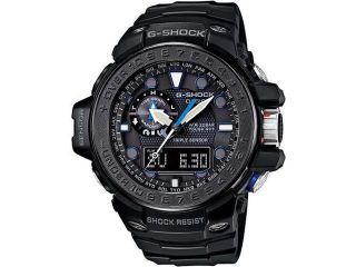 Black Casio G Shock Gulf Master Triple Sensor Watch GWN1000C 1A