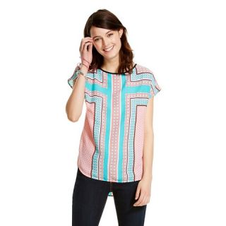 Womens Printed Woven Top   3Hearts