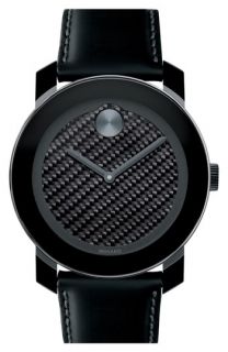 Movado Bold Carbon Fiber Dial Watch, 42mm
