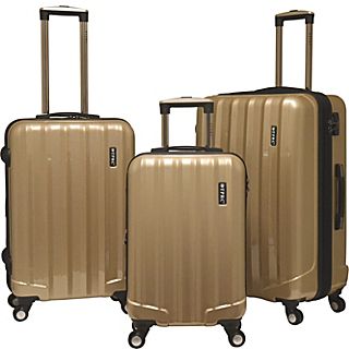 Travelers Club Luggage Rio 3PC Hardside Expandable Spinner Luggage Set