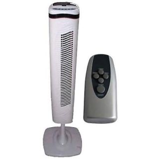 Optimus 40" Pedestal Tower Fan With Remote Control and LED