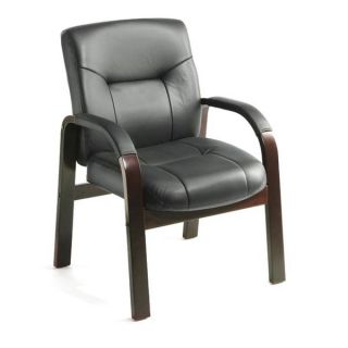 Boss Executive Italian Top Grain Leather Guest Chair   10466660