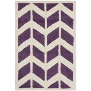 Chatham Purple / Ivory Moroccan Area Rug by Safavieh