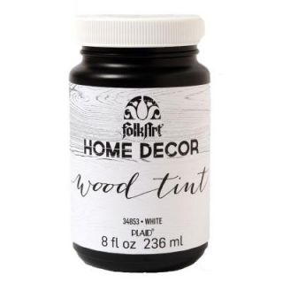 FolkArt Home Decor 8 oz. White Wood Tint Finish 34853