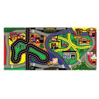 My Town Multi Colored 3 ft. x 5 ft. Play Mat MT1002792
