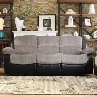 TRIBECCA HOME Coleford Tufted Transitional Double Reclining Sofa